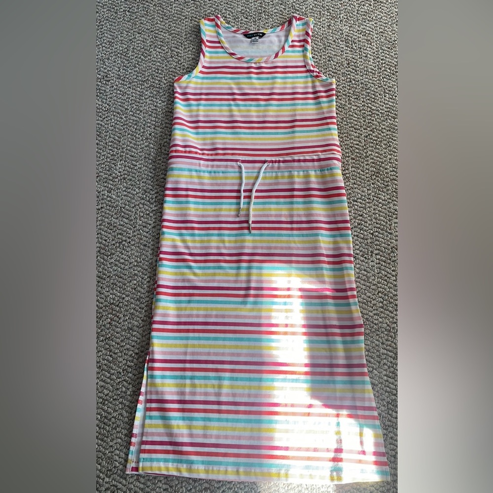 Girls striped dress size 10